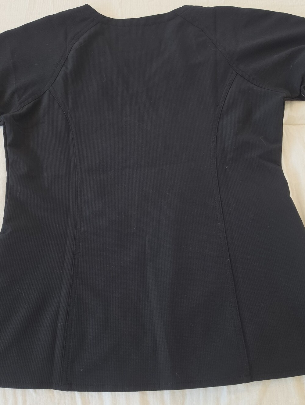 MED COUTURE AIR Scrub Set in Black with Lime Accents SMALL - Picture 4 of 10